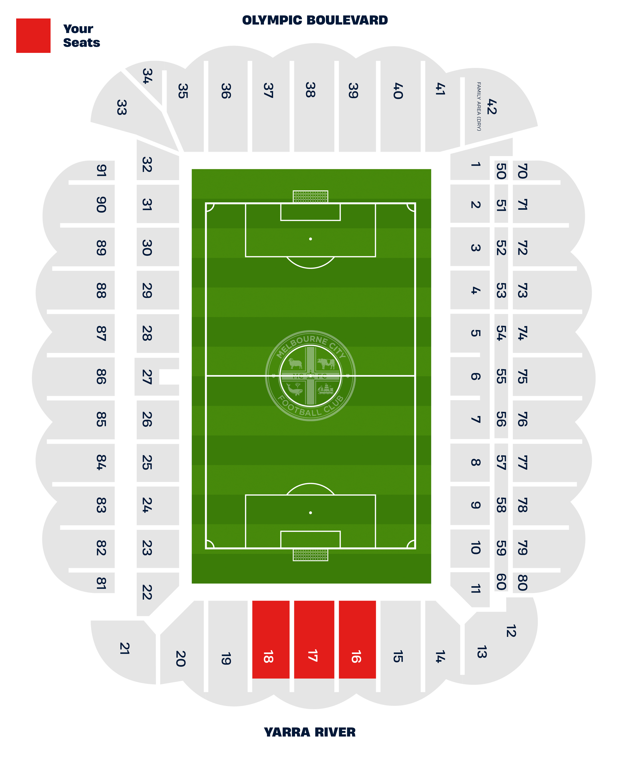 Seating map