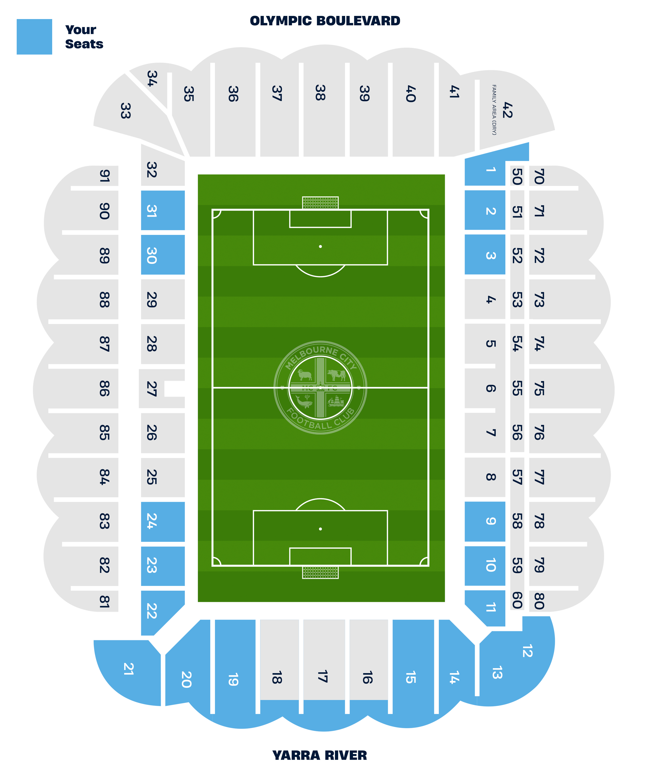 Seating map