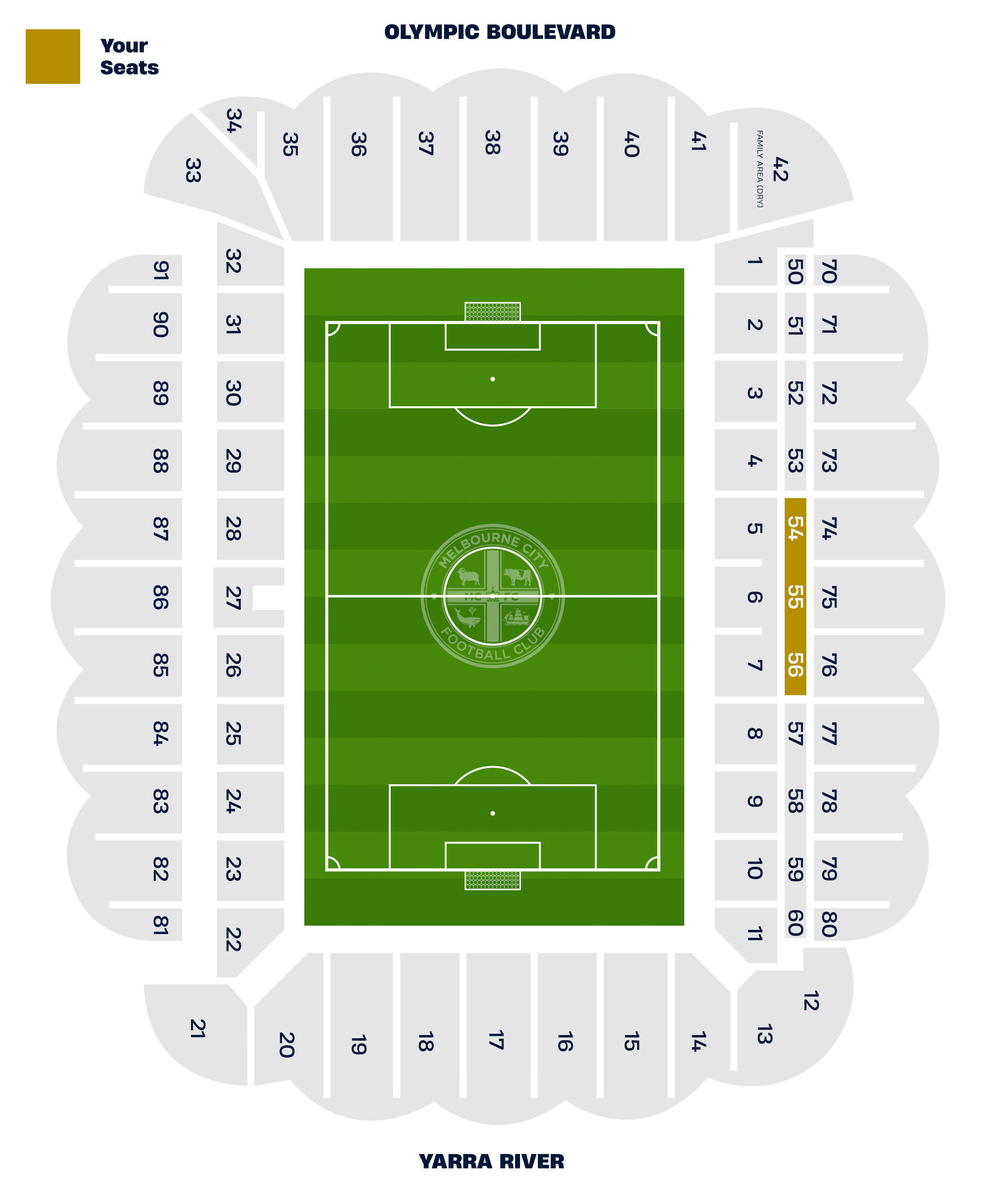 Seating map