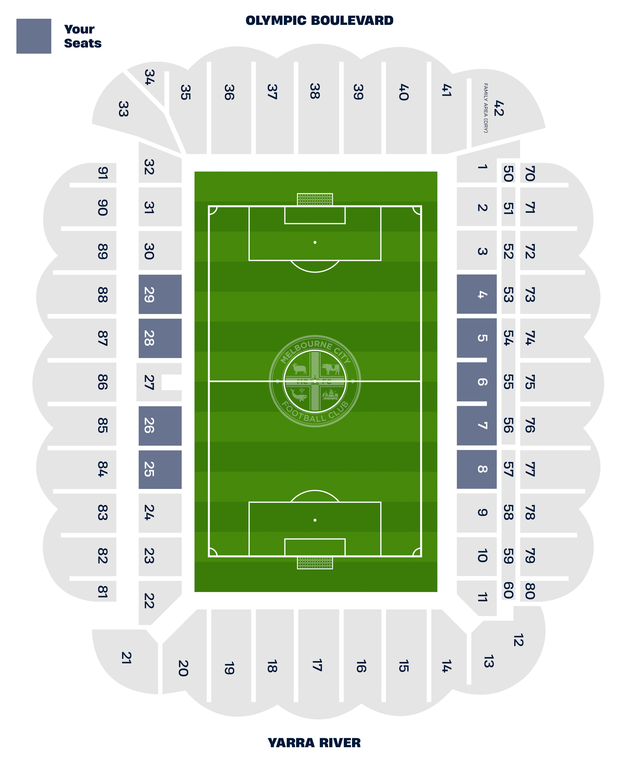 Seating map