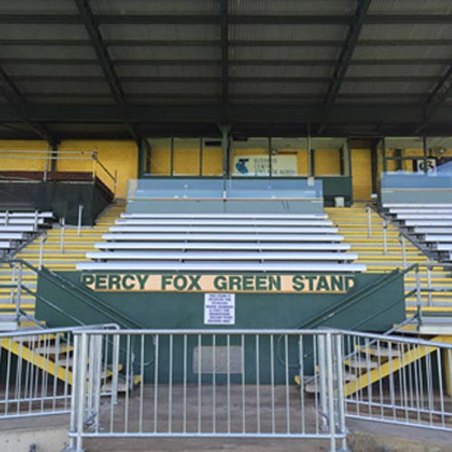 Percy Fox Green Grandstand